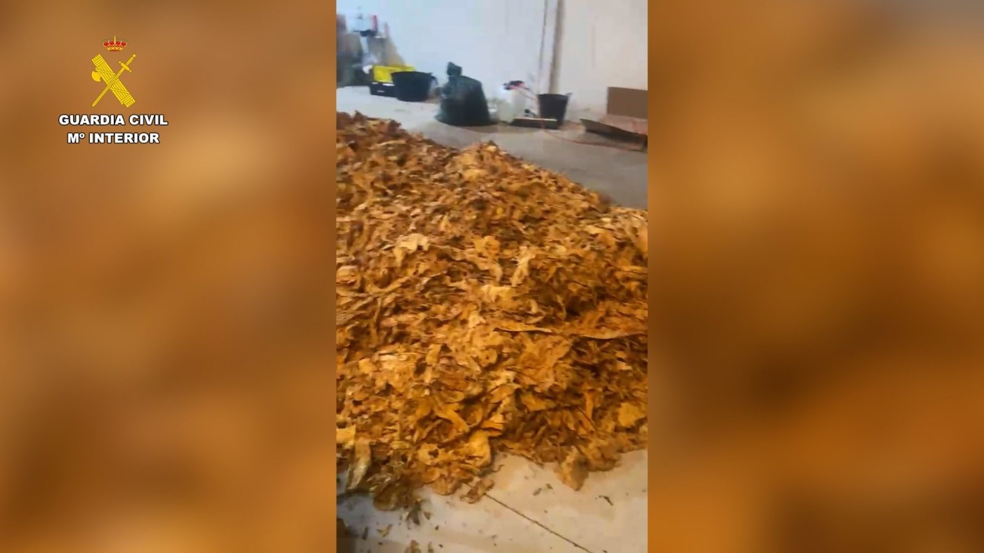 Desmantelada en La Palma del Condado una fábrica ilegal de tabaco que realizaba envíos a domicilio