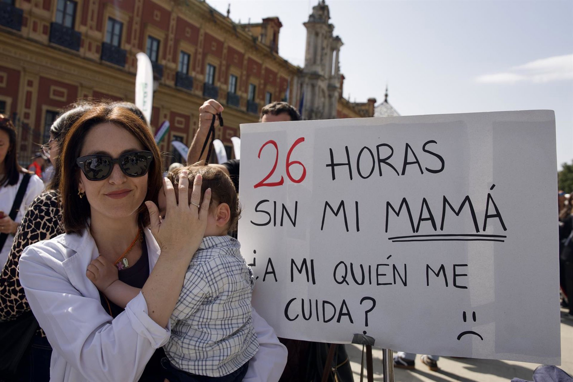 Segunda jornada de huelga médica en Andalucía con un seguimiento que se mantiene en el 17%