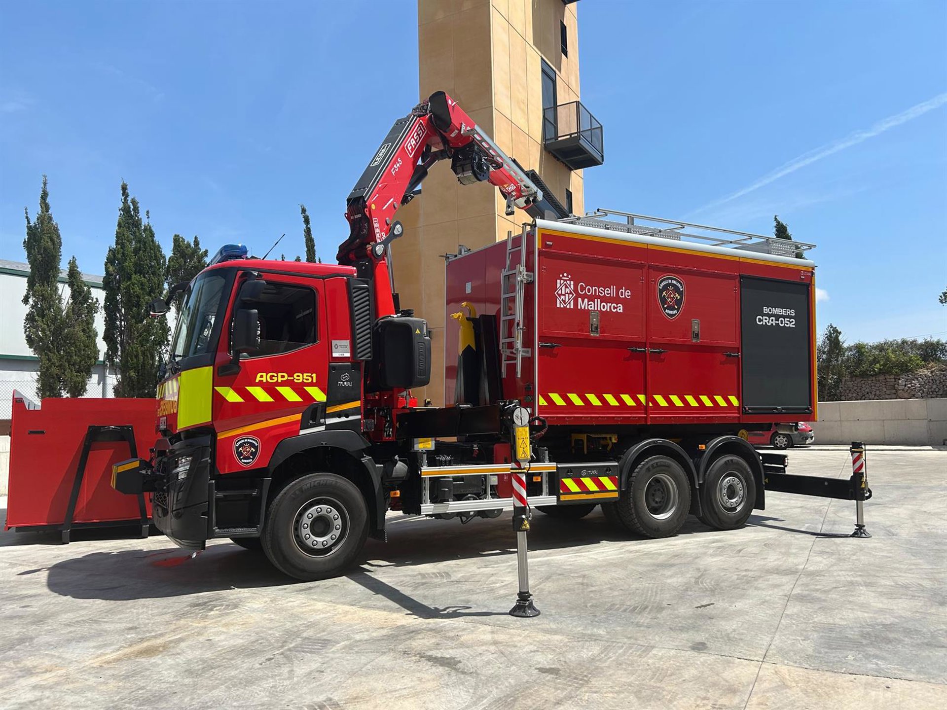 Un incendio obliga a desalojar una residencia de ancianos de Inca