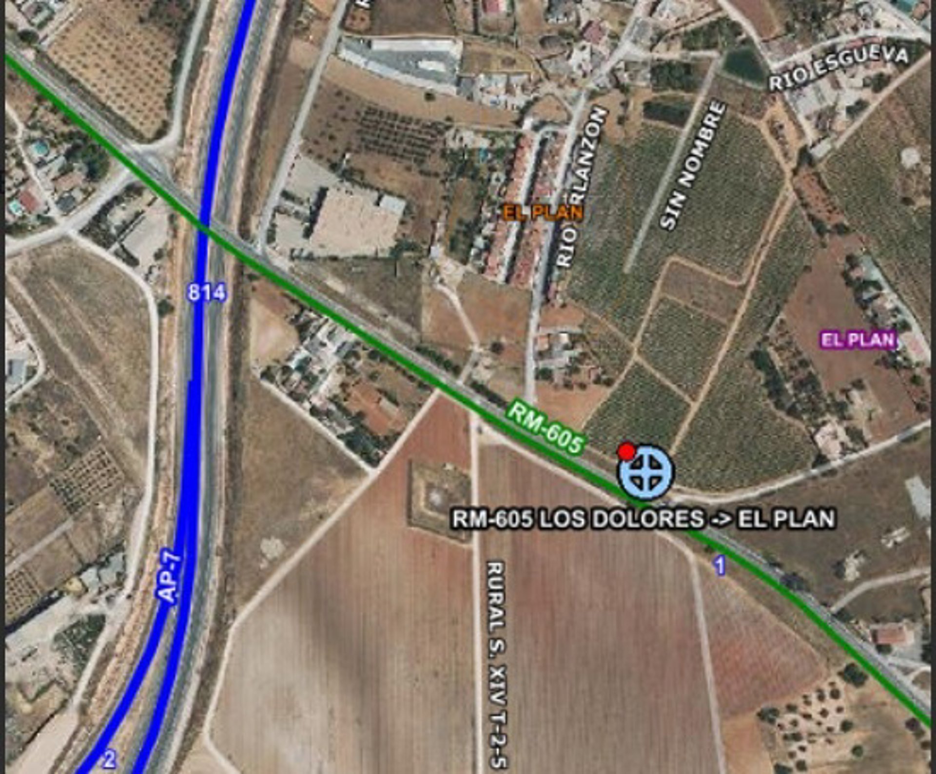Fallece el conductor de un turismo en un accidente de tráfico en Cartagena