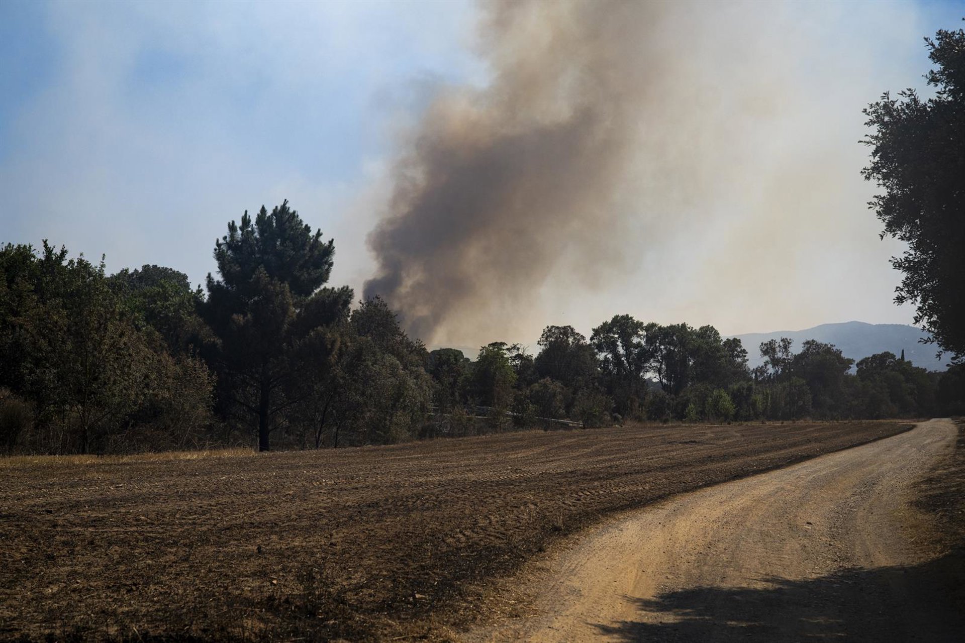 En libertad el detenido por el incendio de la Bisbal (Girona) tras pasar a disposición judicial