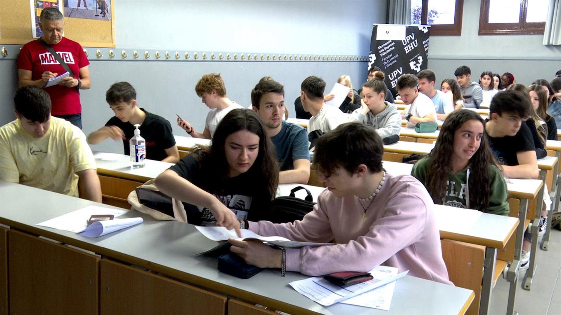 El porcentaje de ceros en Física duplicó al de los registrados en Euskera en la última PAU