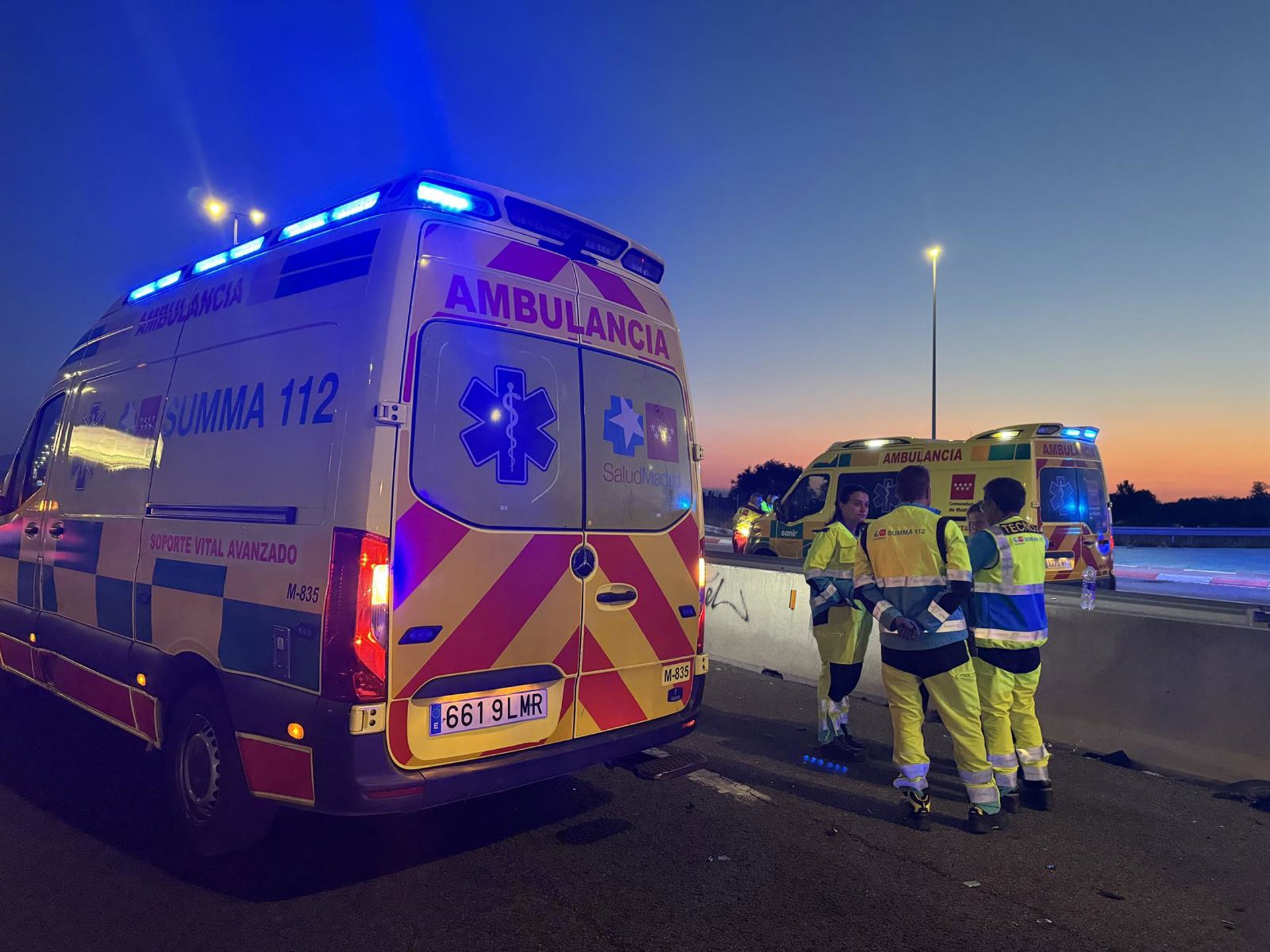 Un joven de 17 años muere atropellado por un coche en la A-1