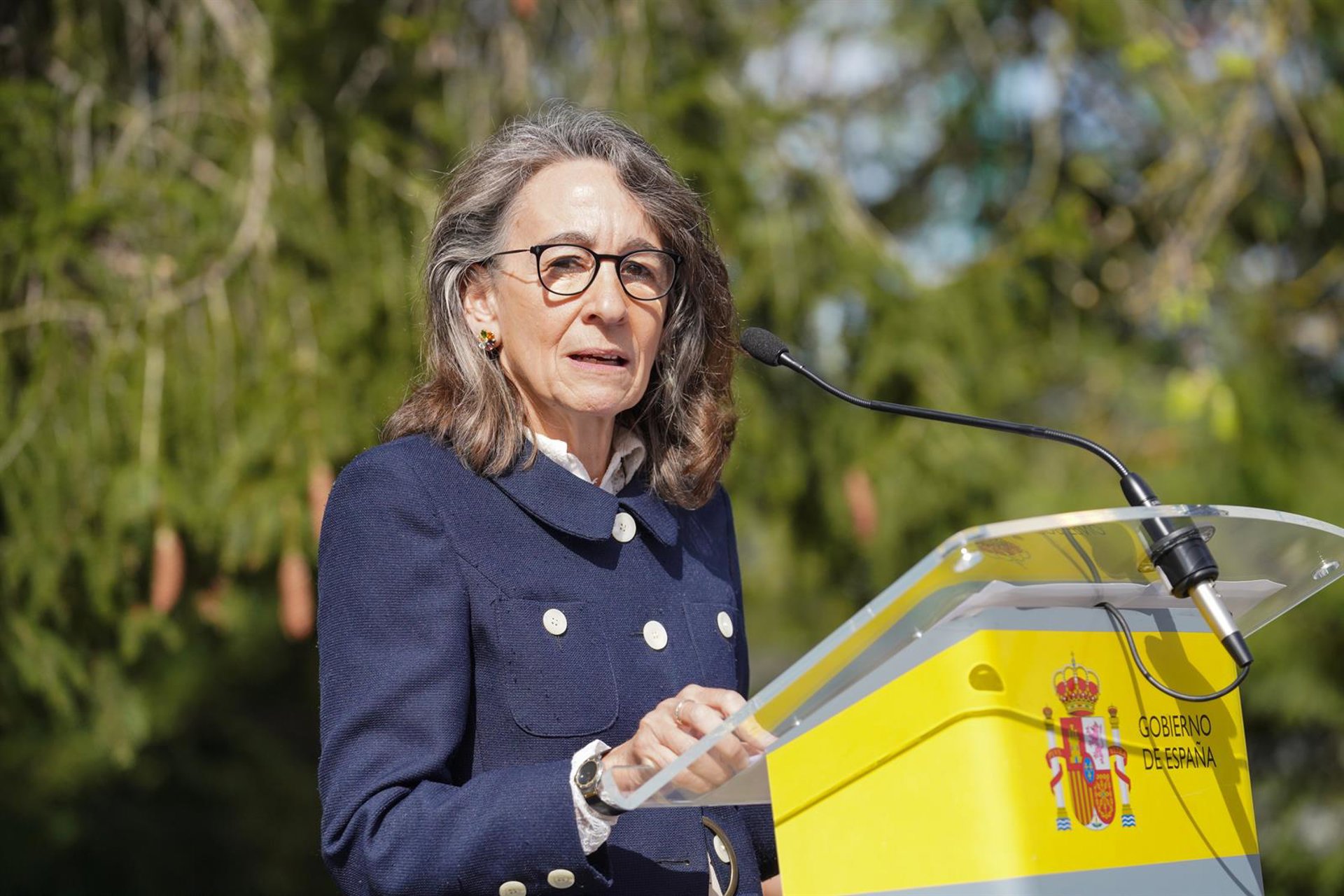 La delegada del Gobierno en Euskadi señala al «nacionalismo radical intolerante» durante la celebración del mundial
