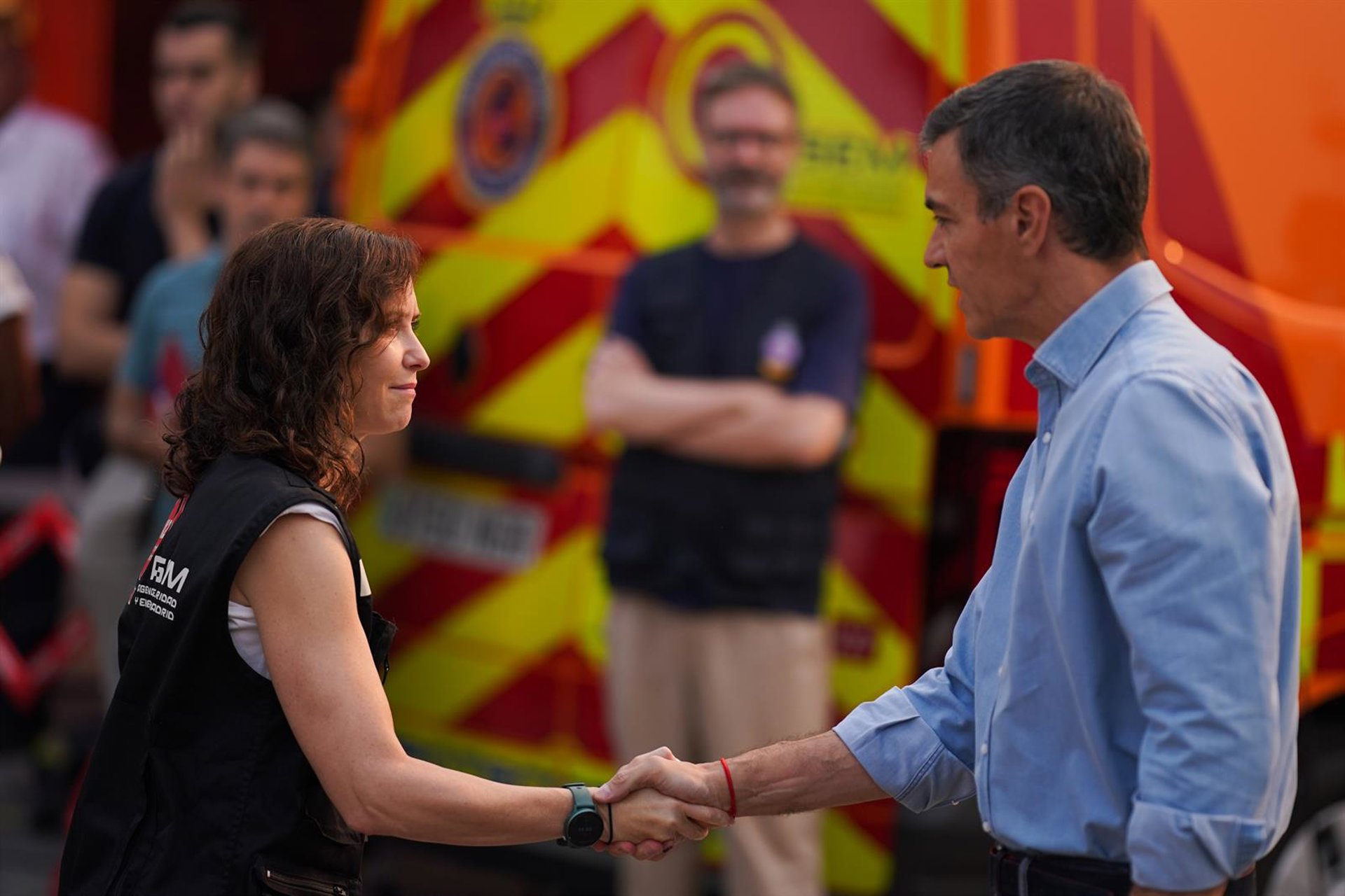Ayuso afea a Sánchez que reclame un pacto contra emergencia climática: «No es momento de dar soluciones de brocha gorda»