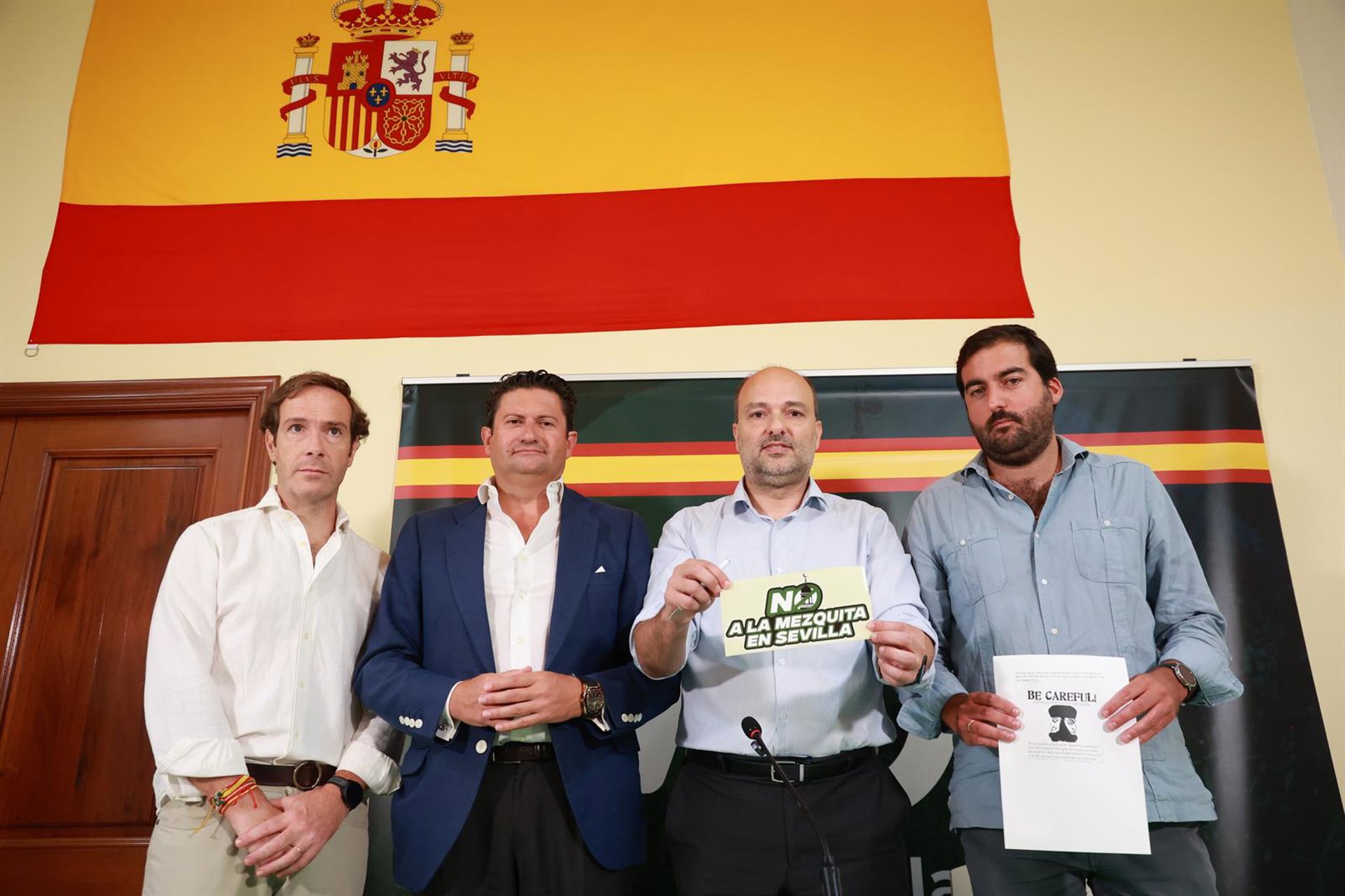 Vox emplaza al Gobierno municipal por la construcción de la mezquita: «En septiembre tendrán otra oportunidad»