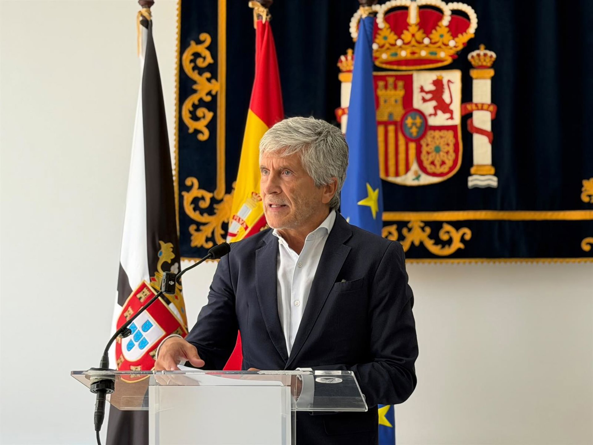 Marlaska anuncia 45 policías más para garantizar la seguridad ciudadana en Ceuta y 20 para agilizar expulsiones