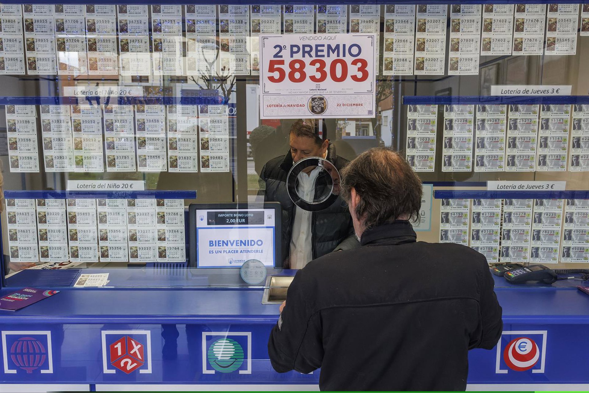 Un acertante del sorteo de ‘La Primitiva’ de este jueves gana más de un millón de euros
