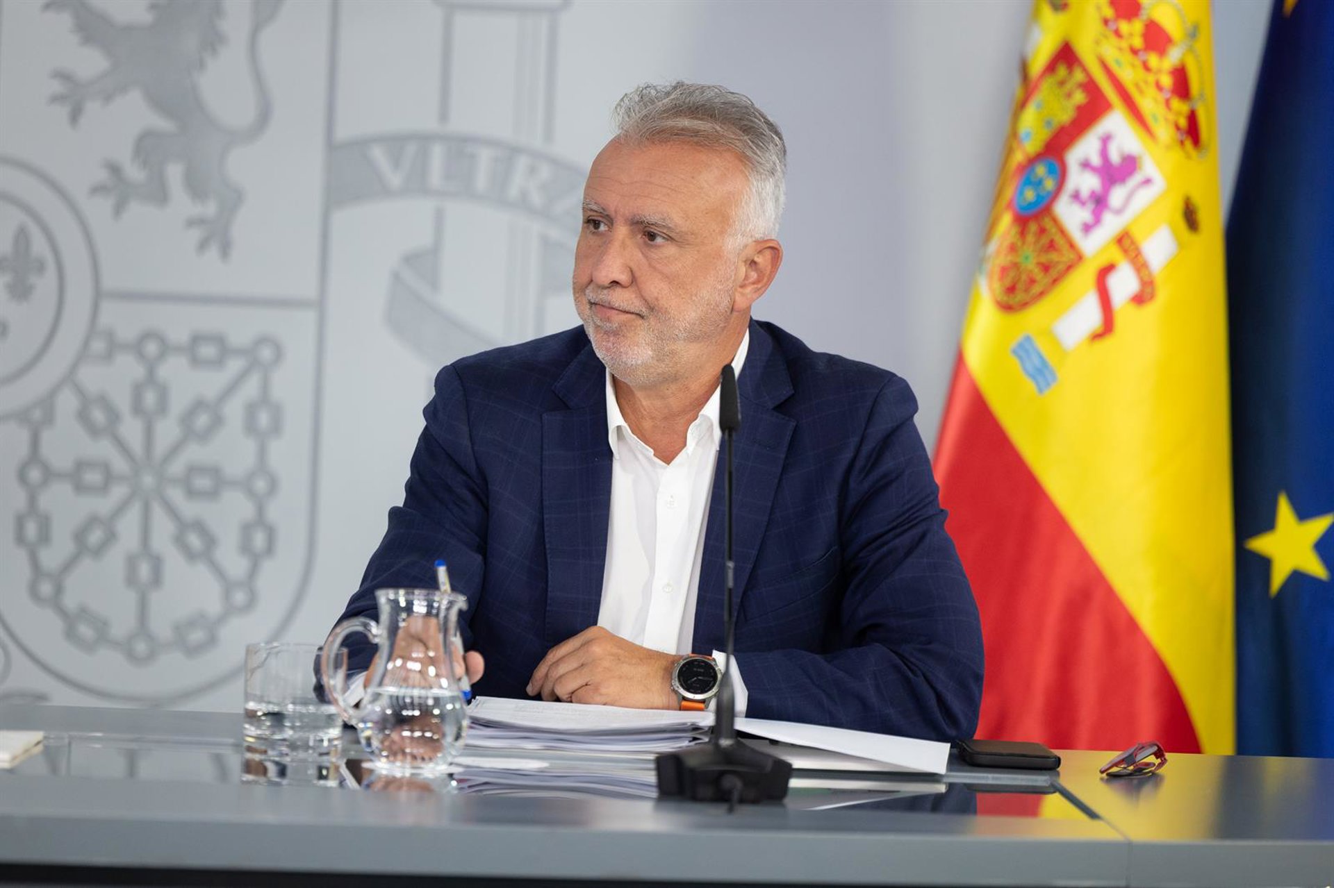 Torres se desmarca de Robles y respalda a Marlaska: «No hubo comunicación de la llegada de decenas de miles de personas»