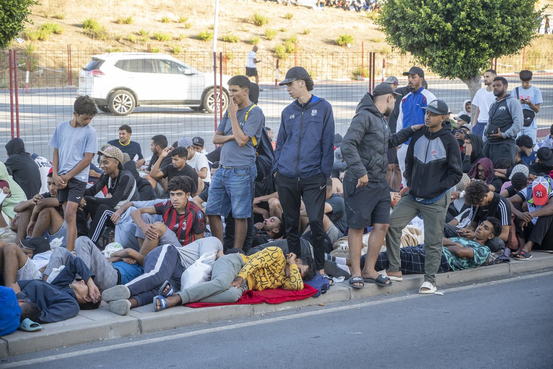 Interior refuerza el dispositivo de triaje en Ceuta para «agilizar» el asilo de migrantes o las devoluciones