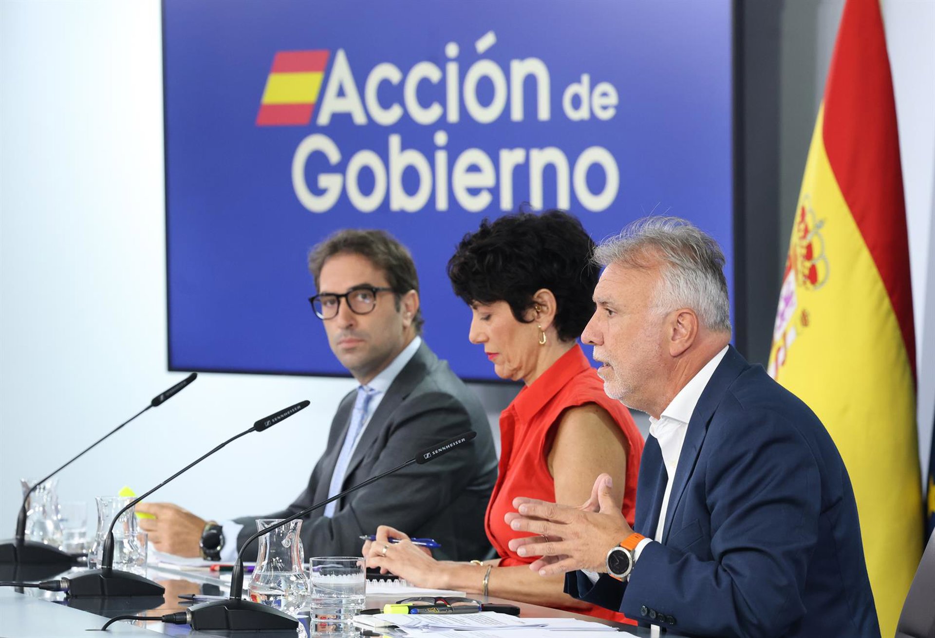 El Gobierno niega «reproches» de Sánchez al Rey por no haber ido a Ceuta e insiste en que hay «razones» para que vaya