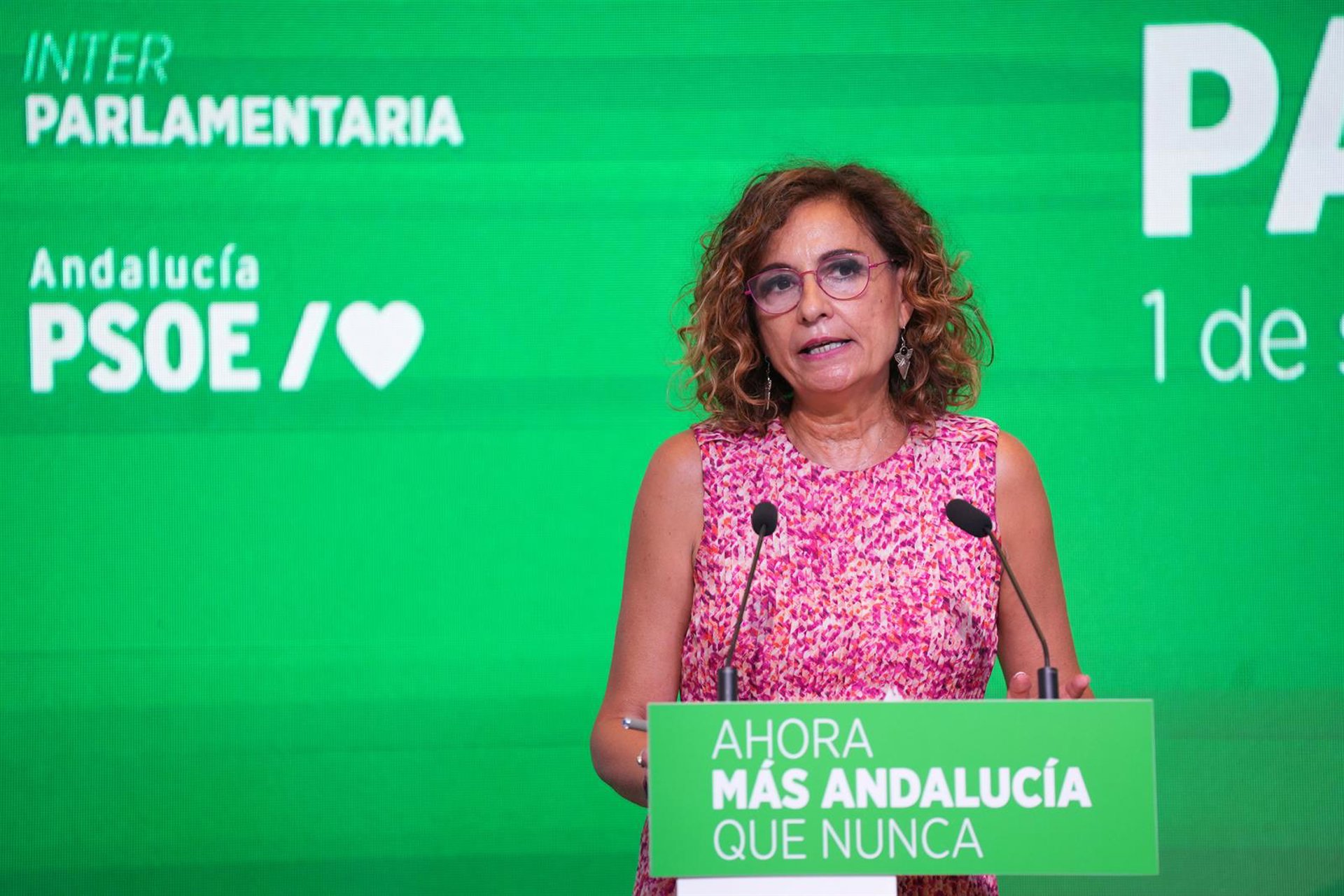 Montero sostiene que «no hay razones para que Moreno rechace» un modelo que daría 4.846 millones más a Andalucía en 2027