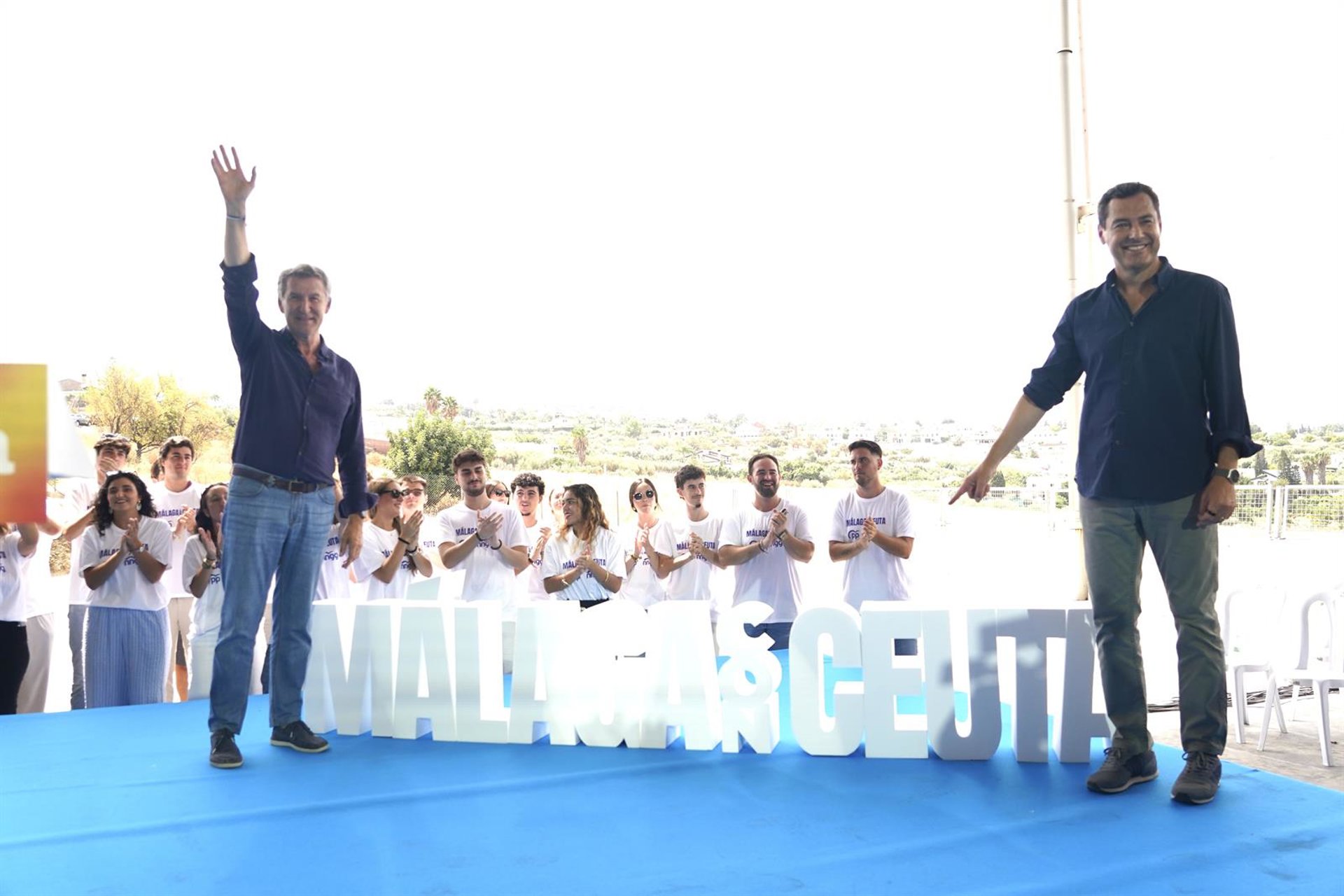Feijóo acusa a Sánchez de «ignorar deliberadamente» los avisos en Ceuta: «España merece un Gobierno que no mienta»