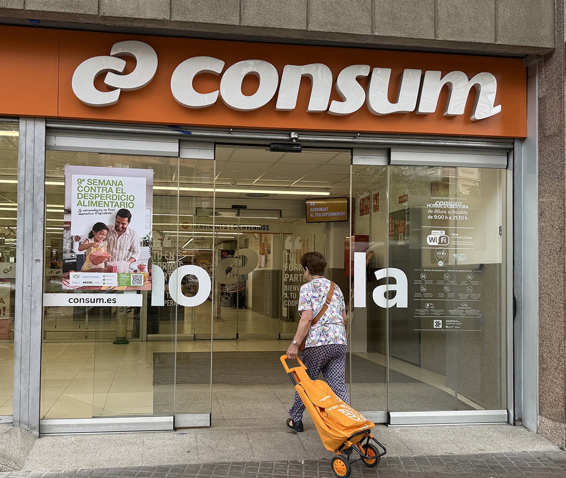 Consum incrementa un 10% su donación de alimentos hasta las 5.920 toneladas