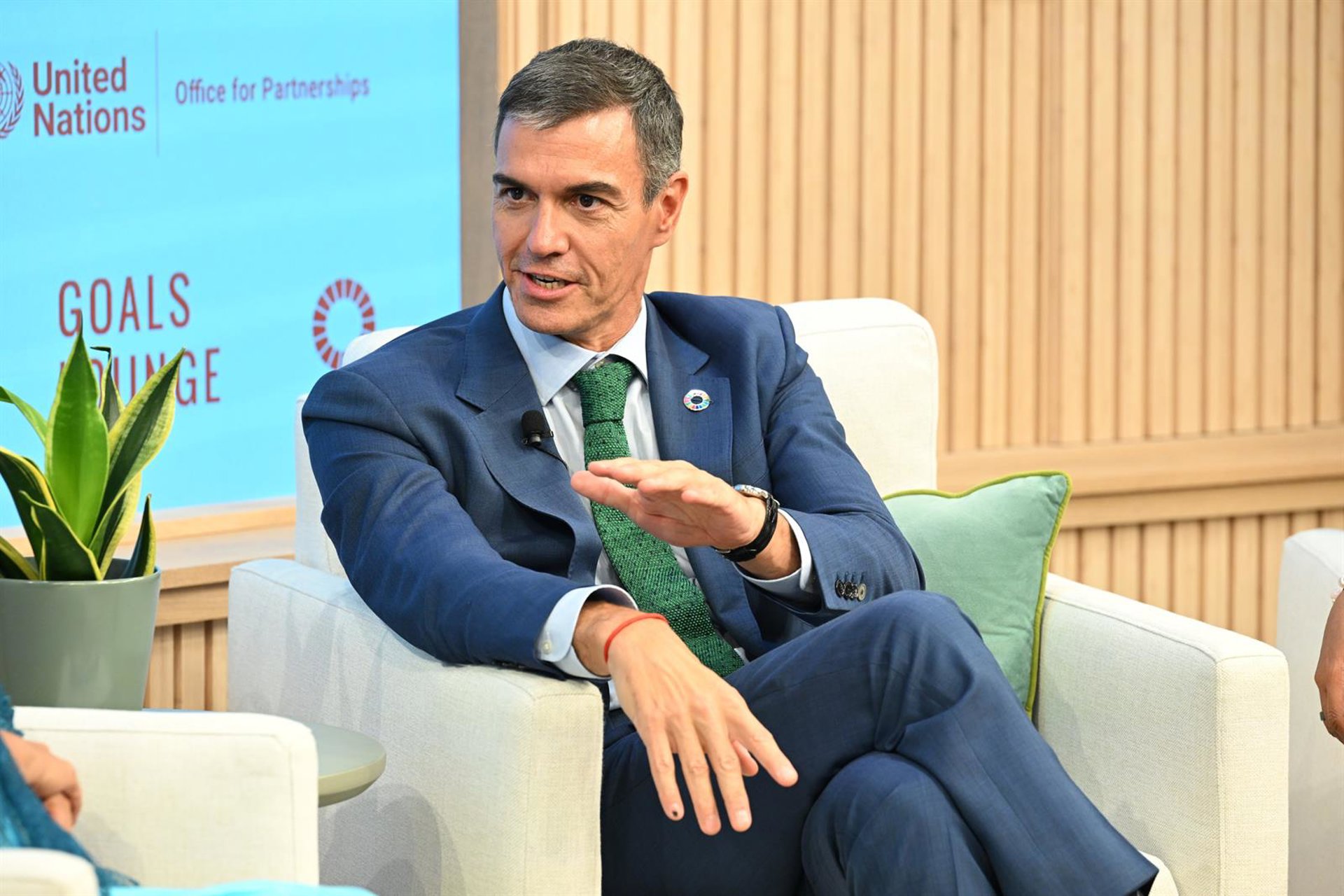 Sánchez defiende la Agenda 2030 como la «agenda de la gente»