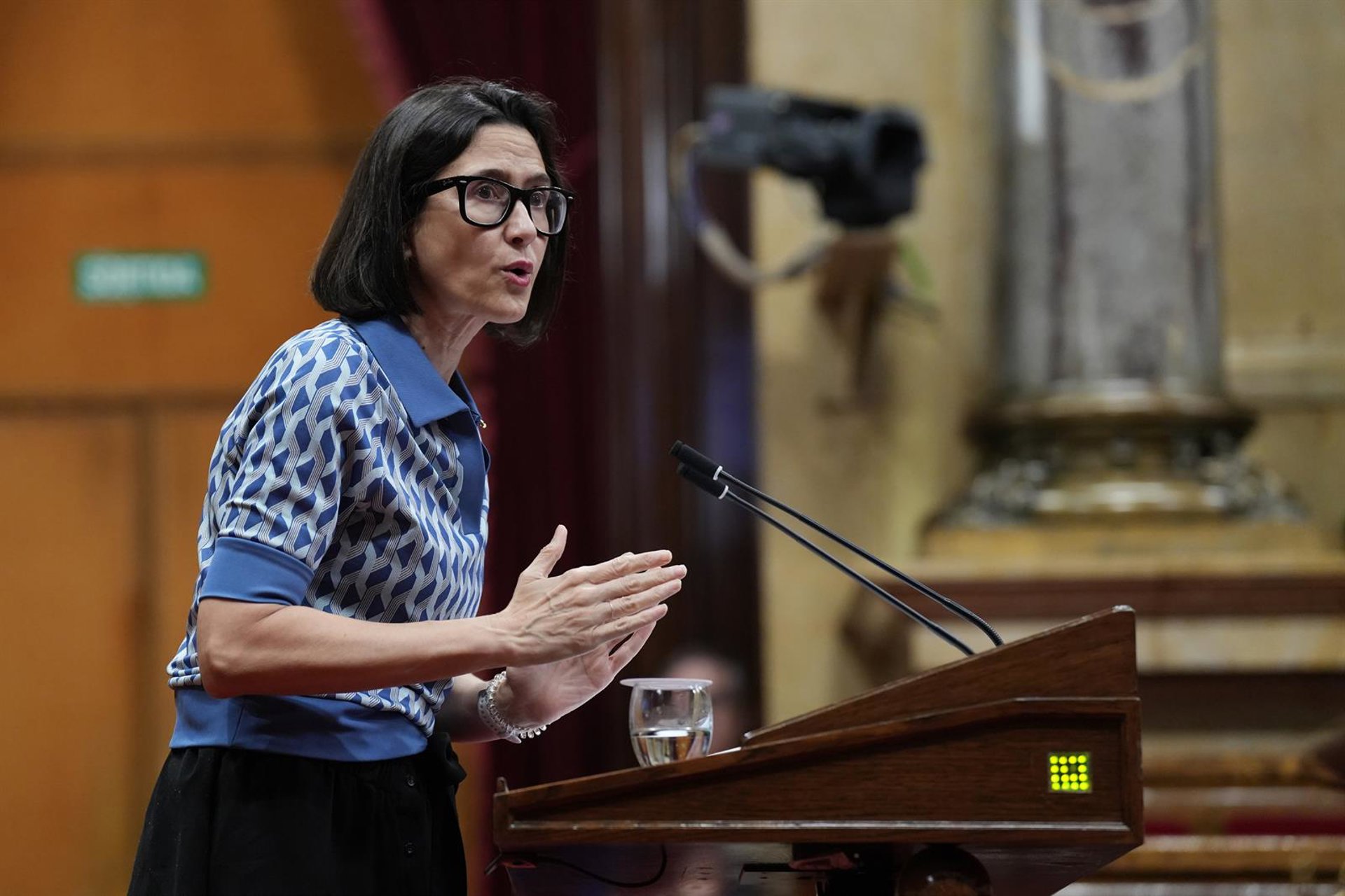 Parlon descarta levantar la acampada en plaza Catalunya de Barcelona: «No se entendería»